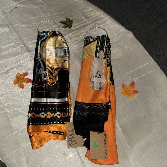 🪸🌝Noellery Spring Horse Tassel Scarf Beautiful lovely striped border details - Picture 12 of 13